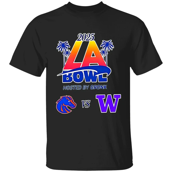 La Bowl 2025 Boise State Vs Washington Shirt - Image 7