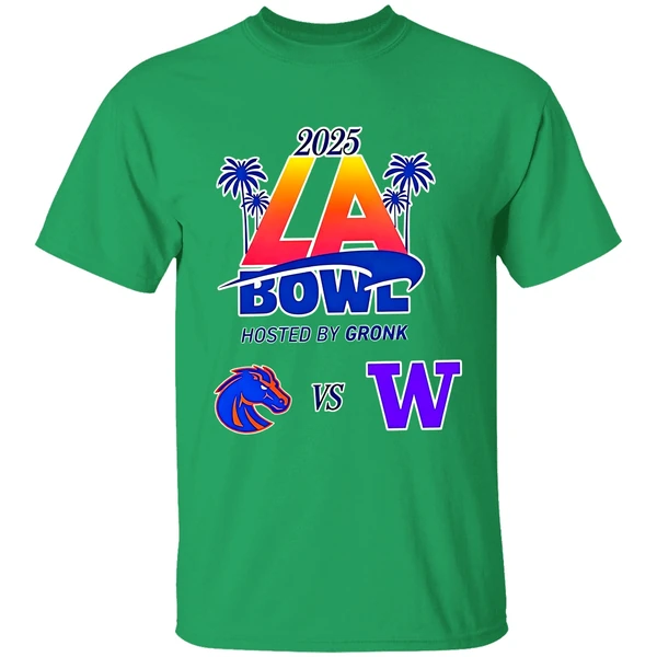 La Bowl 2025 Boise State Vs Washington Shirt - Image 8