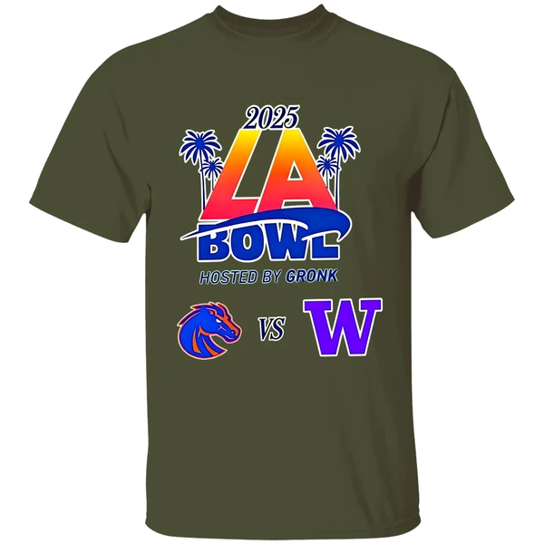 La Bowl 2025 Boise State Vs Washington Shirt - Image 9