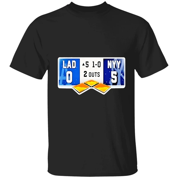 La Dodgers Vs Ny Yankees 0 5 1 0 2 Outs Shirt