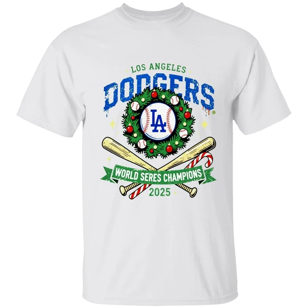 La Dodgers World Series Champions 2025 Christmas Shirt