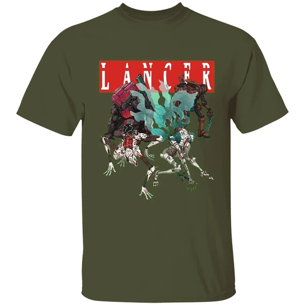 lancer rpg game two sided shirt militarygreen