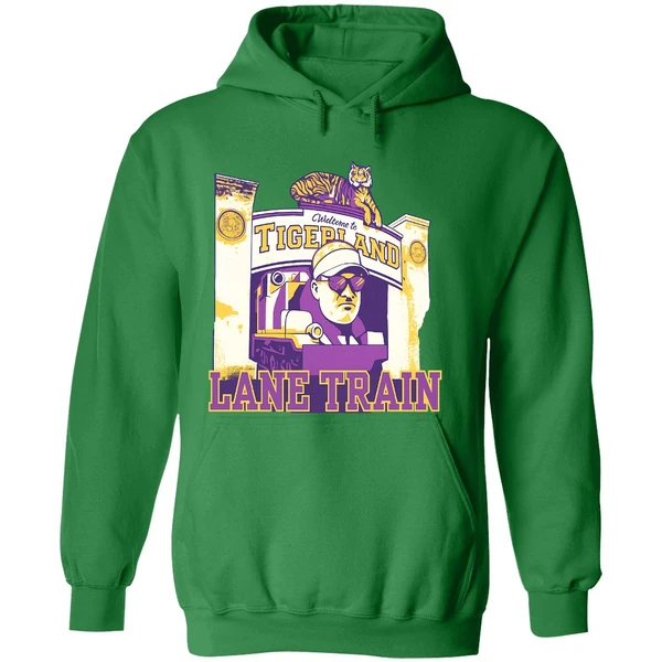 Lane Kiffin Train Welcome To Tigerland Lsu Tigers Hoodie - Image 2