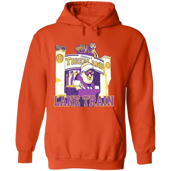 Lane Kiffin Train Welcome To Tigerland Lsu Tigers Hoodie - Image 6