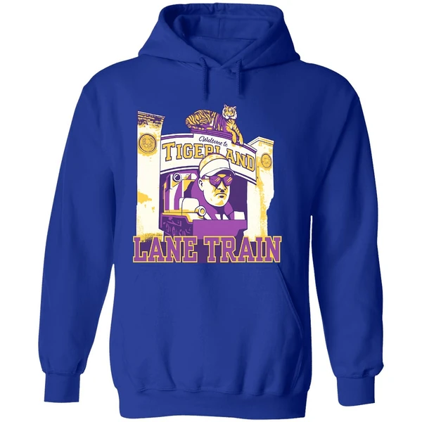 Lane Kiffin Train Welcome To Tigerland Lsu Tigers Hoodie - Image 7