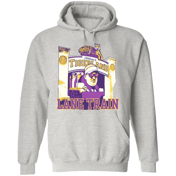 Lane Kiffin Train Welcome To Tigerland Lsu Tigers Hoodie - Image 9