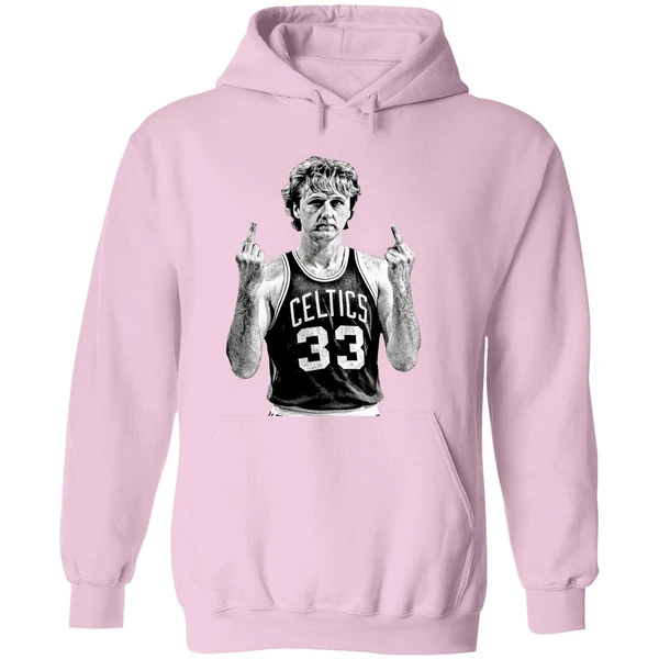 Larry Bird Middle Finger Hoodie - Image 5