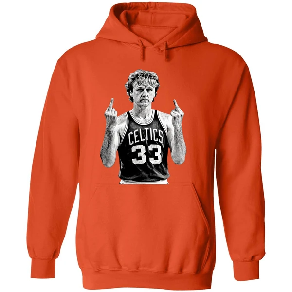 Larry Bird Middle Finger Hoodie - Image 6
