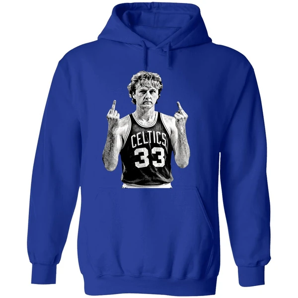 Larry Bird Middle Finger Hoodie - Image 7