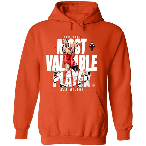 Las Vegas Aces Aja Wilson 2025 Wnba Mvp Hoodie - Image 6