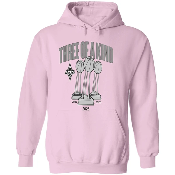 Las Vegas Aces Trophy Three Of A Kind Hoodie - Image 5