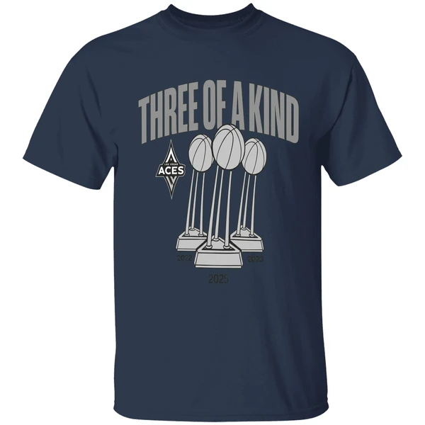 Las Vegas Aces Trophy Three Of A Kind Shirt - Image 5