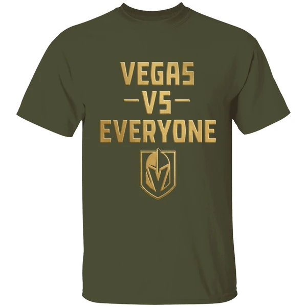 Las Vegas Knights Vs Everyone Logo Shirt - Image 4