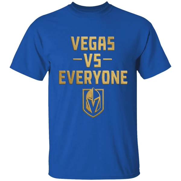 Las Vegas Knights Vs Everyone Logo Shirt - Image 8