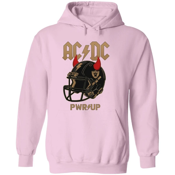 Las Vegas Raiders Acdc Rock And Roll Hoodie - Image 5