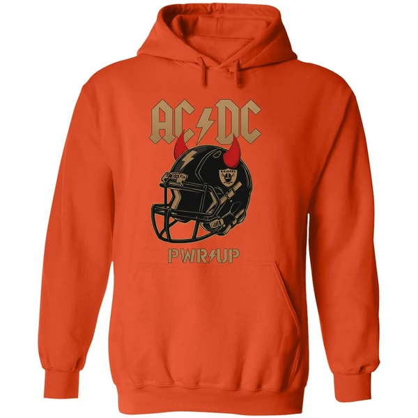 Las Vegas Raiders Acdc Rock And Roll Hoodie - Image 6