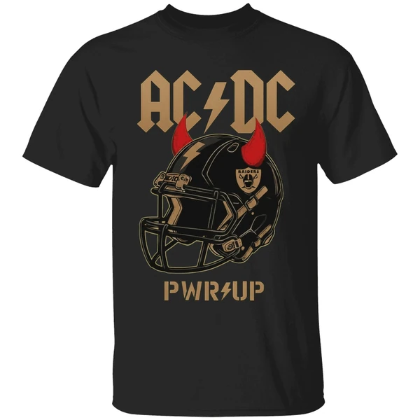 Las Vegas Raiders Acdc Rock And Roll Shirt