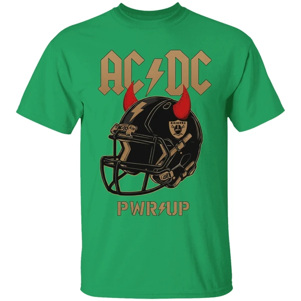 Las Vegas Raiders Acdc Rock And Roll Shirt - Image 2