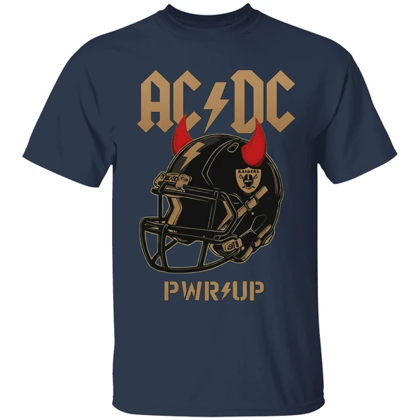 Las Vegas Raiders Acdc Rock And Roll Shirt - Image 5