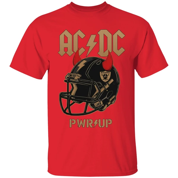 Las Vegas Raiders Acdc Rock And Roll Shirt - Image 7