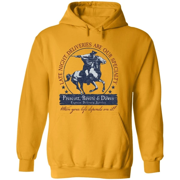 Late Night Deliveries Are Our Specialty Prescott Revere And Dawes Hoodie