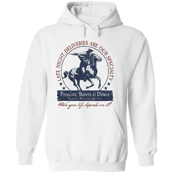 Late Night Deliveries Are Our Specialty Prescott Revere And Dawes Hoodie - Image 8