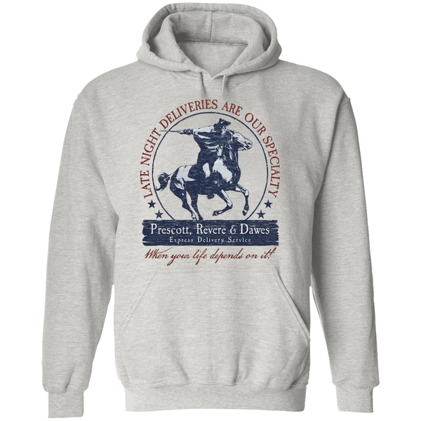 Late Night Deliveries Are Our Specialty Prescott Revere And Dawes Hoodie - Image 9