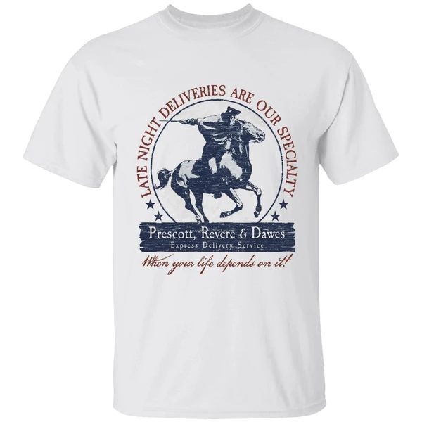 Late Night Deliveries Are Our Specialty Prescott Revere And Dawes Shirt