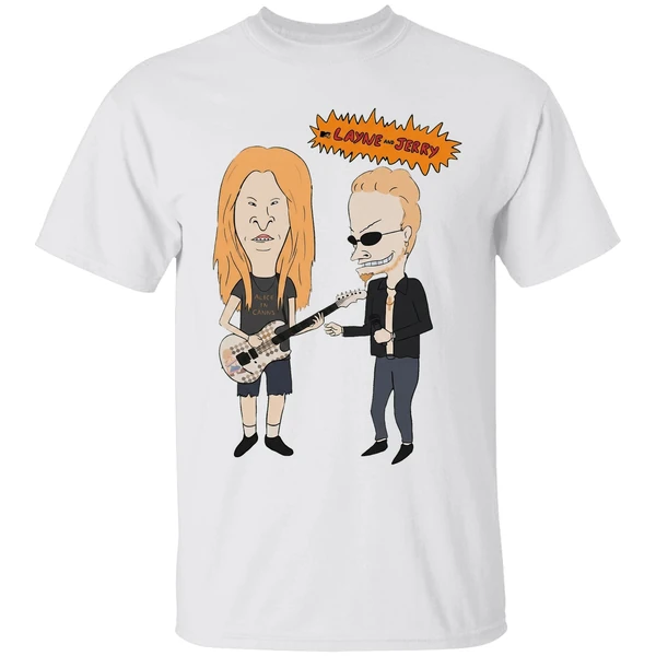 Layne And Jerry Mixture Beavis And Butt Head Shirt