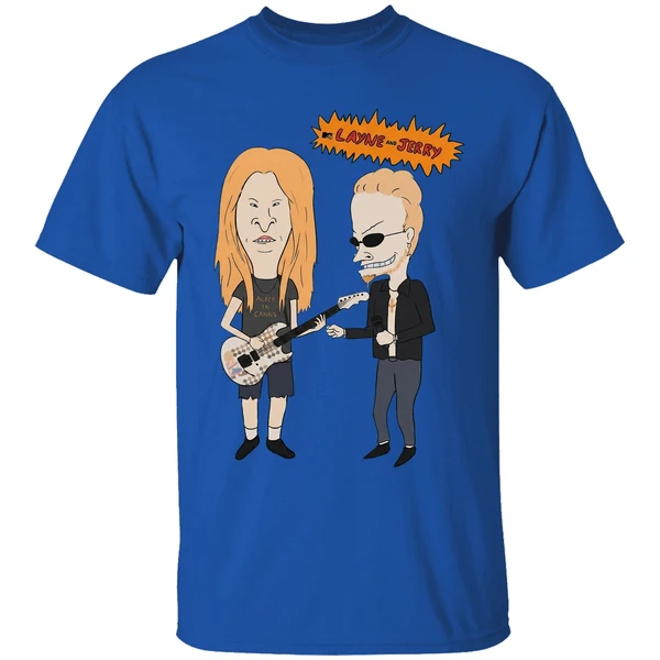 Layne And Jerry Mixture Beavis And Butt Head Shirt - Image 5