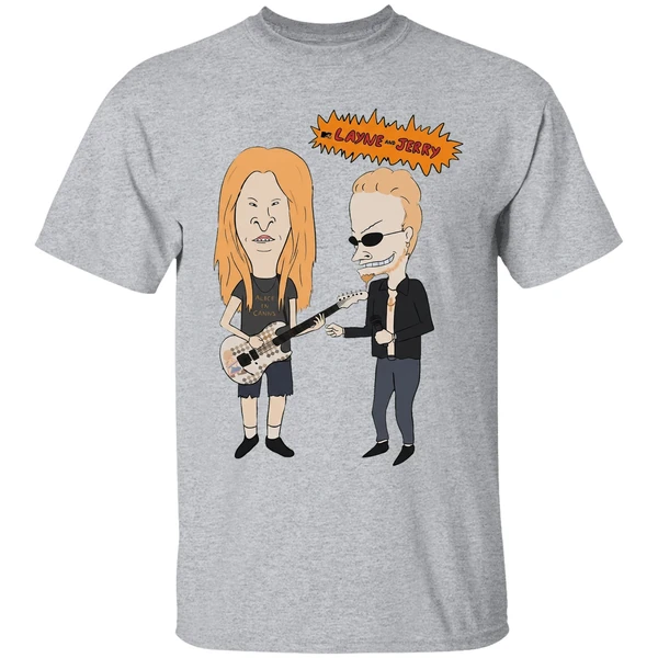 Layne And Jerry Mixture Beavis And Butt Head Shirt - Image 6