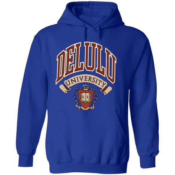 Layze Youtube Merch Delulu University Student Logo Hoodie - Image 7