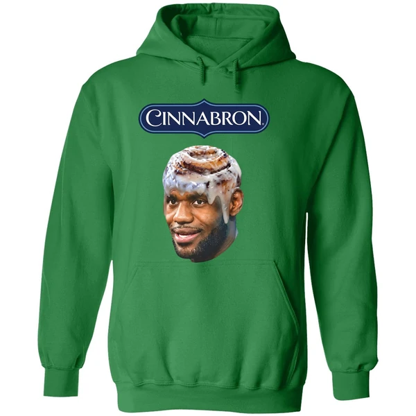 Lebron James Cinnabron Meme Hoodie - Image 2