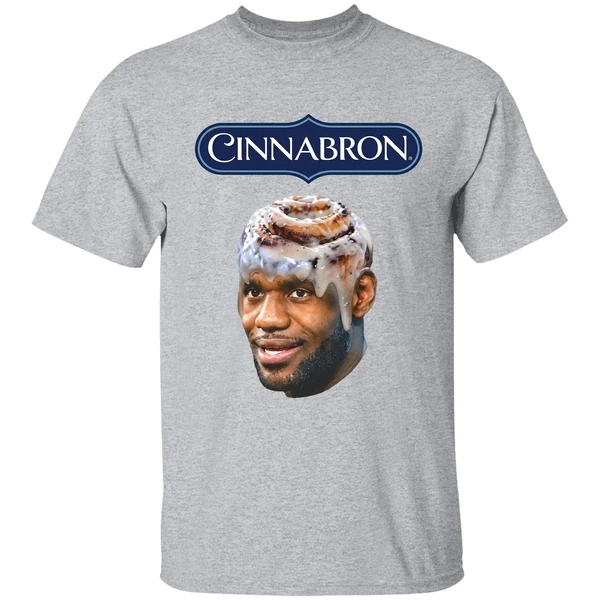 Lebron James Cinnabron Meme Shirt - Image 6
