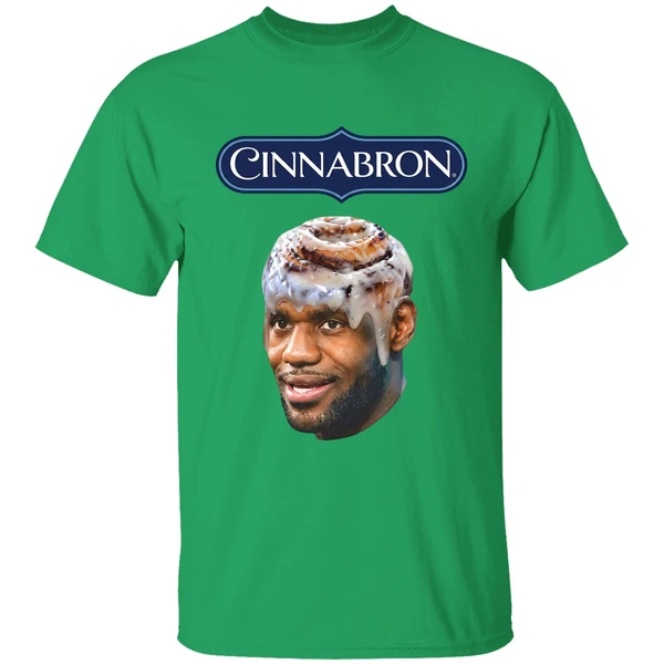 Lebron James Cinnabron Meme Shirt - Image 8
