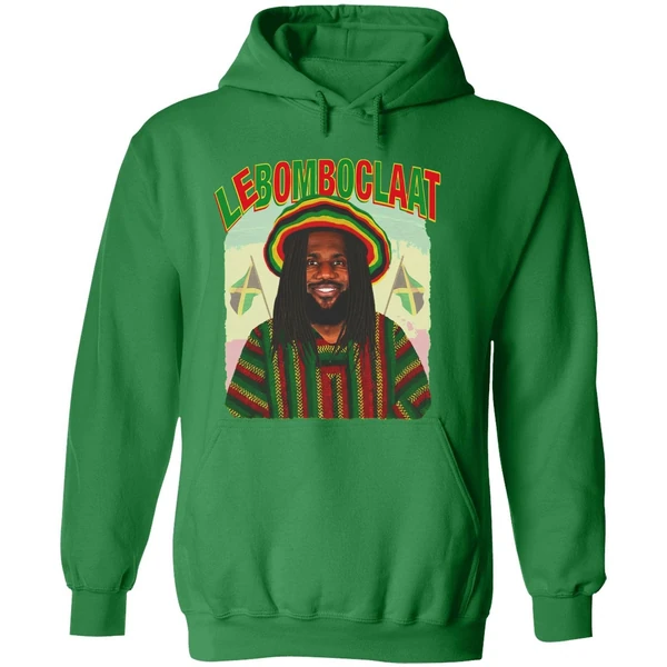 Lebron James Lebomboclaat Los Angeles Lakers Basketball Hoodie - Image 2
