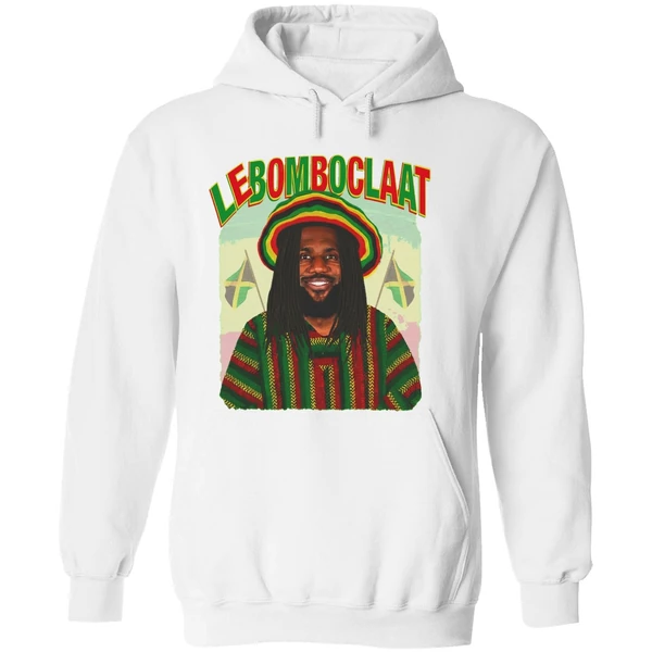 Lebron James Lebomboclaat Los Angeles Lakers Basketball Hoodie - Image 8