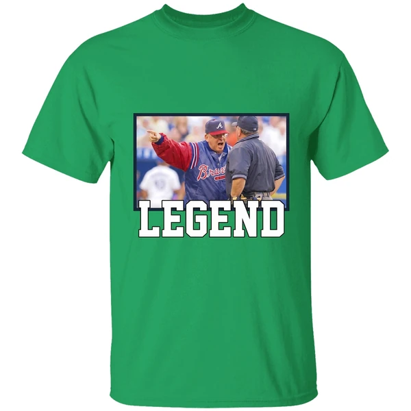 Legend Bobby Cox Umpire Atlanta Braves Shirt - Image 2