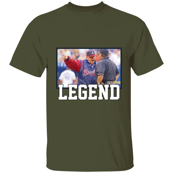 Legend Bobby Cox Umpire Atlanta Braves Shirt - Image 4