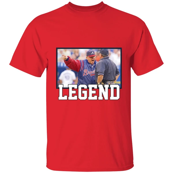 Legend Bobby Cox Umpire Atlanta Braves Shirt - Image 7