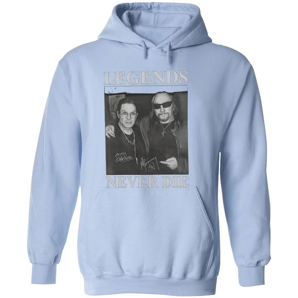 Legend Never Die Ozzy Osbourne And Ace Frehley Music Signature Hoodie - Image 4