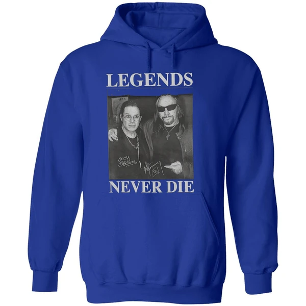 Legend Never Die Ozzy Osbourne And Ace Frehley Music Signature Hoodie - Image 7