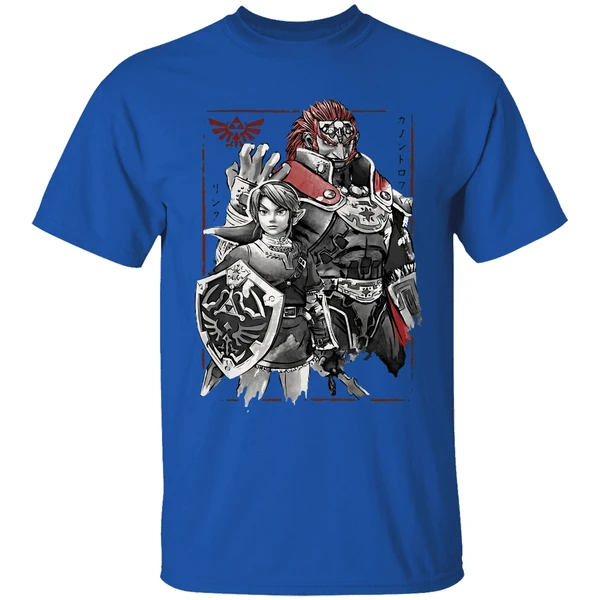 Legend Of Zelda Link Ganondorf Japanese Sumi Shirt - Image 5
