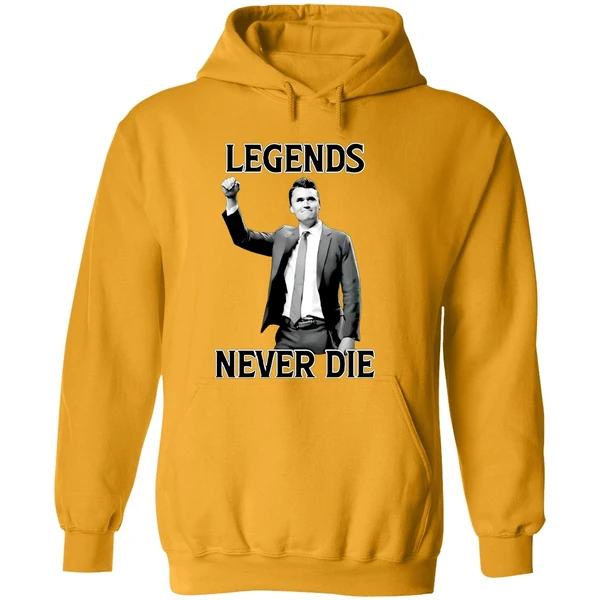 Legends Never Die Charlie Kirk Hoodie