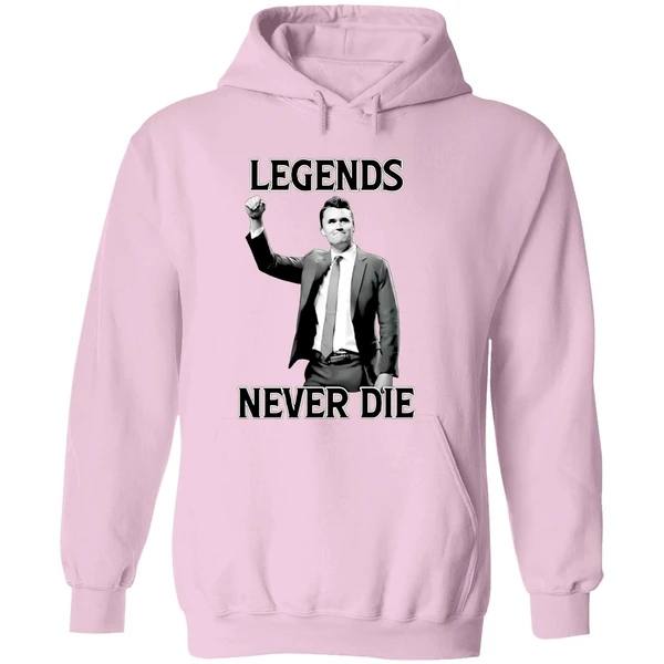 Legends Never Die Charlie Kirk Hoodie - Image 5