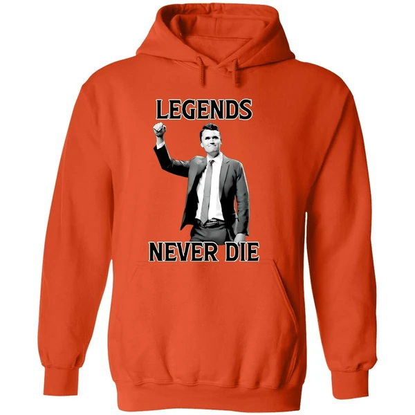 Legends Never Die Charlie Kirk Hoodie - Image 6