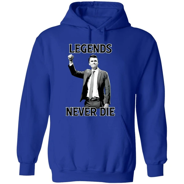 Legends Never Die Charlie Kirk Hoodie - Image 7