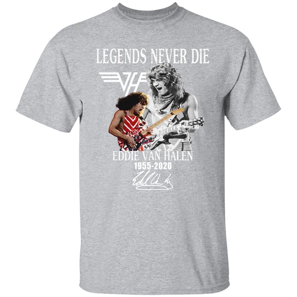 Legends Never Die Eddie Van Halen 1955 2020 Shirt - Image 8