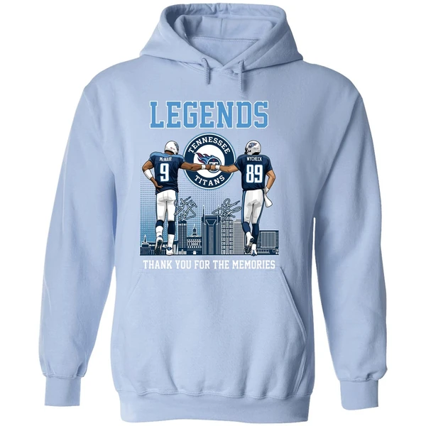 Legends Steve Mcnair And Frank Wycheck Tennessee Titans Hoodie - Image 4