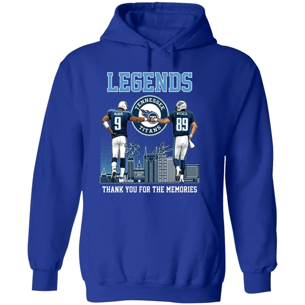 Legends Steve Mcnair And Frank Wycheck Tennessee Titans Hoodie - Image 7